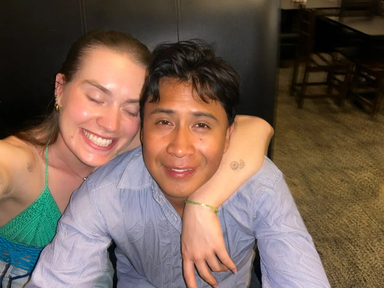 Una sonrisa juntos